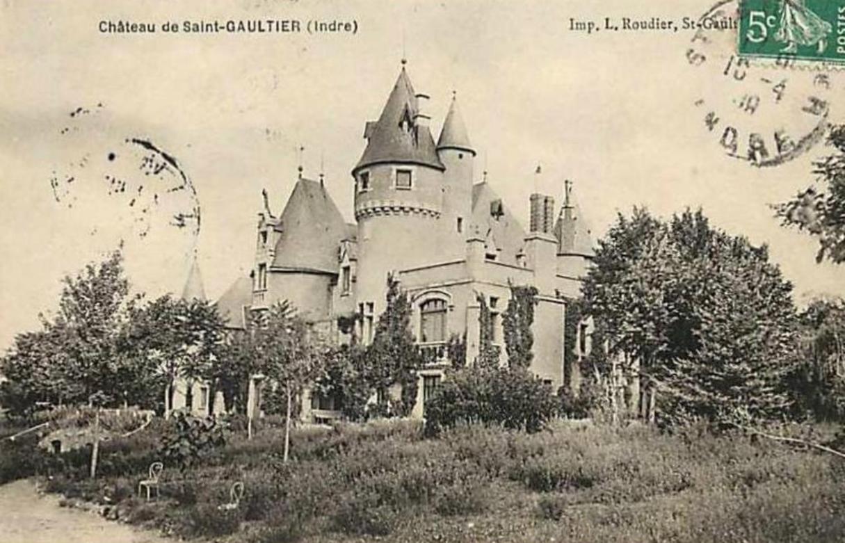 Saint-Gaultier Chateau St.Gaultier المظهر الخارجي الصورة