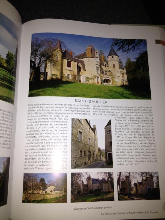 Saint-Gaultier Chateau St.Gaultier المظهر الخارجي الصورة